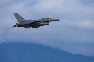 Fighting Falcons Take Off From Aviano